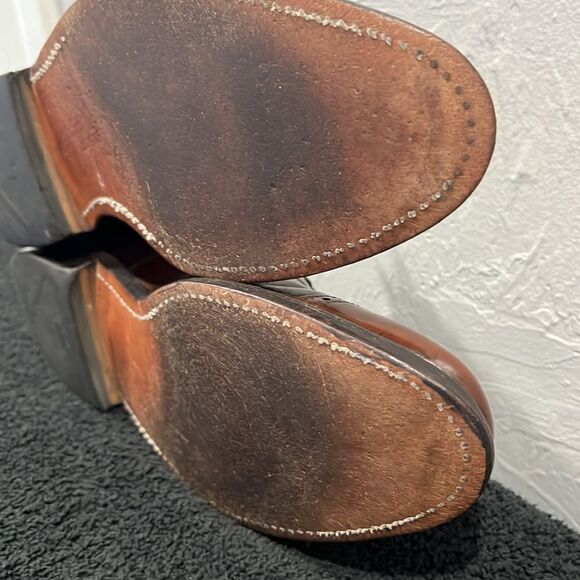 ?? ALLEN EDMONDS Fifth Avenue Cap-Toe Oxford Dress Shoe Size 9.5 C - EXCELLENT main image 7